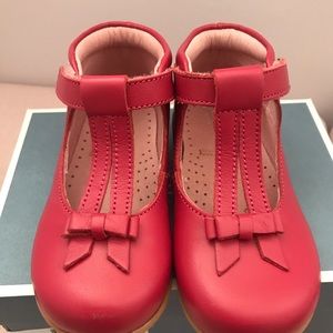 Super cute red shoes for toddler! Jacadi brand